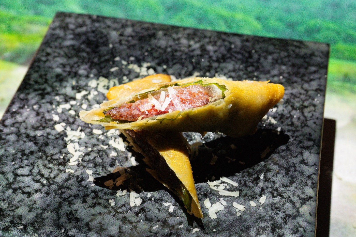 Wagyu course dish at Tokyo Omakase Sushi Wagyu in Shinjuku